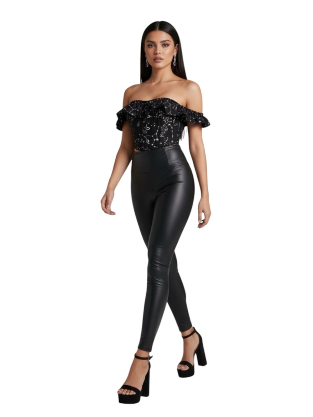 Corset Story size 14 (UK18) cotton astronomy corset top - Picture 12 of 16